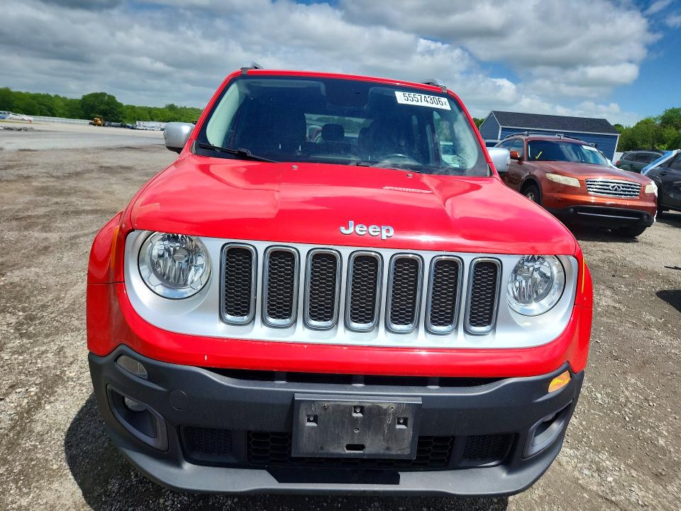 Продаж на аукціоні авто 2015 Jeep Renegade, vin: ZACCJBDT9FPB39928, номер лоту: 55574306