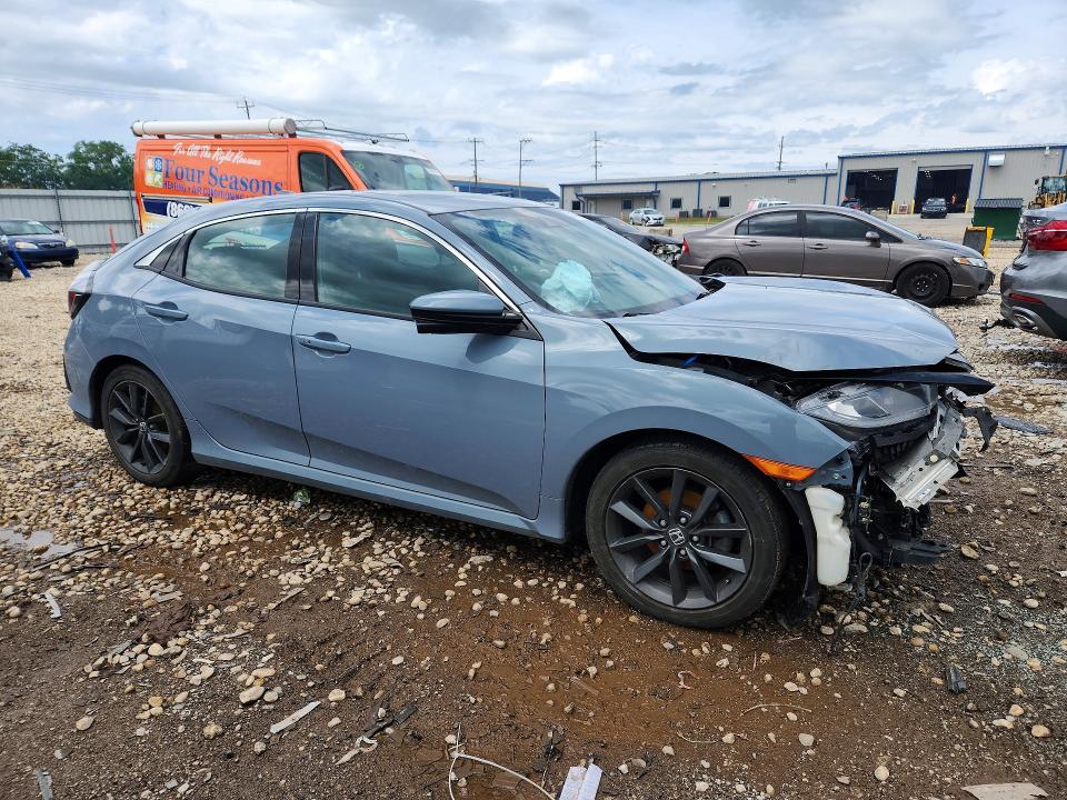 57059046 :رقم المزاد ، SHHFK7H67MU221400 vin ، 2021 Honda Civic مزاد بيع