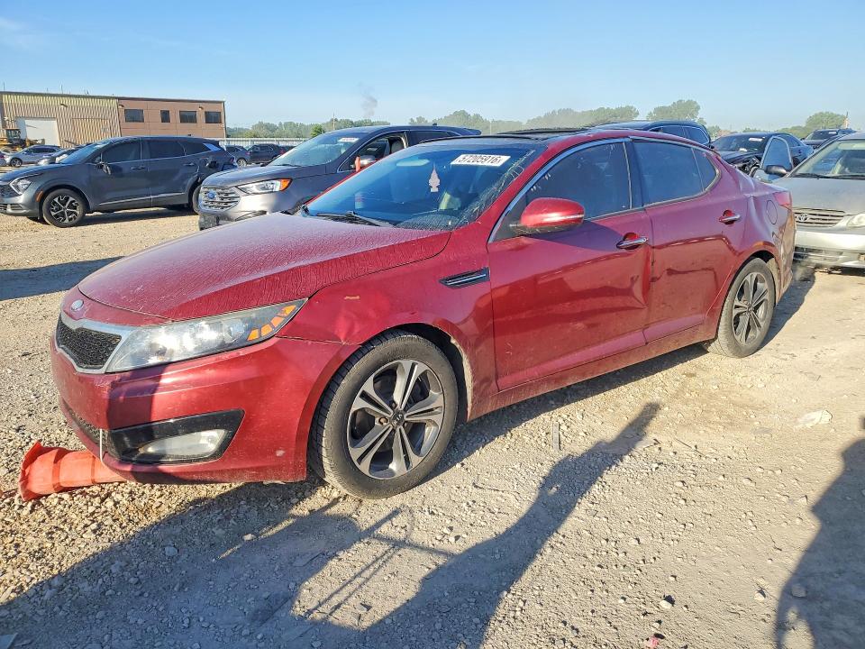 2013 Kia Optima მანქანა იყიდება აუქციონზე, vin: 5XXGN4A76DG216118, აუქციონის ნომერი: 57205916