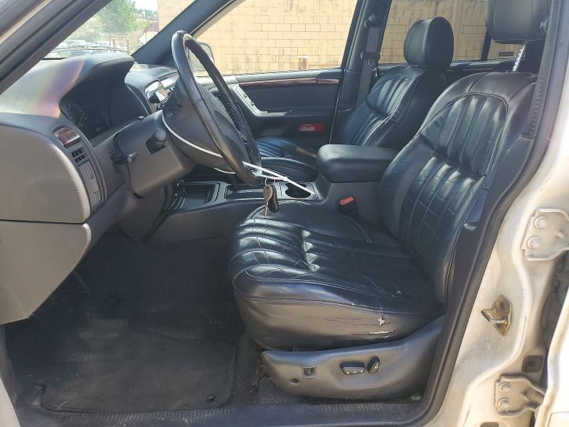 2000 Jeep Grand Cherokee მანქანა იყიდება აუქციონზე, vin: 1J4G258N4YC226942, აუქციონის ნომერი: 55132016