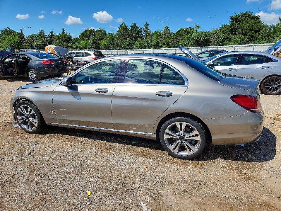 2019 Mercedes-benz C მანქანა იყიდება აუქციონზე, vin: 55SWF8EB2KU301616, აუქციონის ნომერი: 57587776