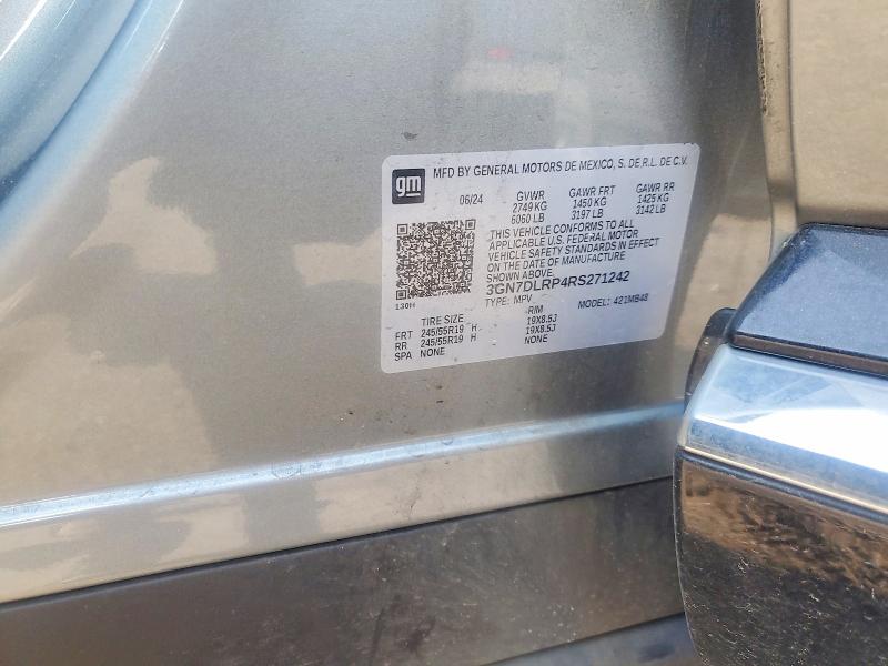 58372826 :رقم المزاد ، 3GN7DLRP4RS271242 vin ، 2024 Chevrolet Equinox مزاد بيع
