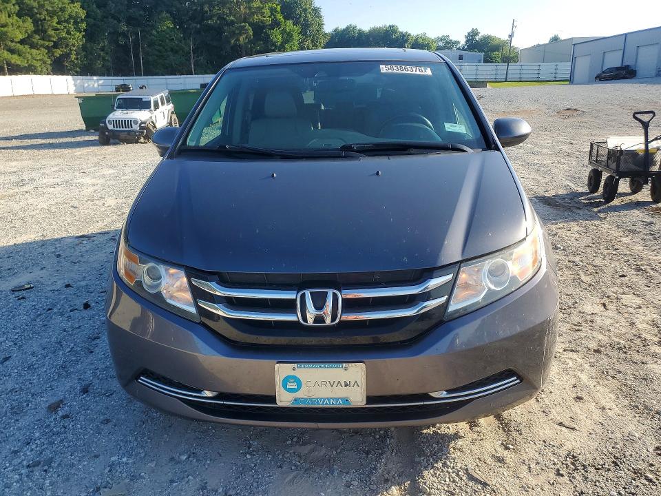 58386376 :رقم المزاد ، 5FNRL5H6XFB053223 vin ، 2015 Honda Odyssey مزاد بيع
