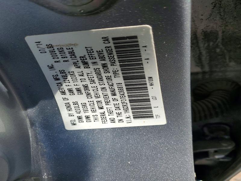 Aukcja sprzedaży 2014 Honda Accord, vin: 1HGCR2F37EA288618, numer aukcji: 56800126