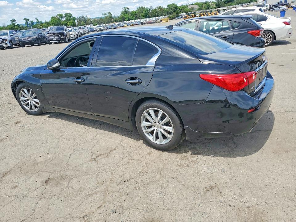 2014 Infiniti Q50 მანქანა იყიდება აუქციონზე, vin: JN1BV7AR3EM701070, აუქციონის ნომერი: 57756216