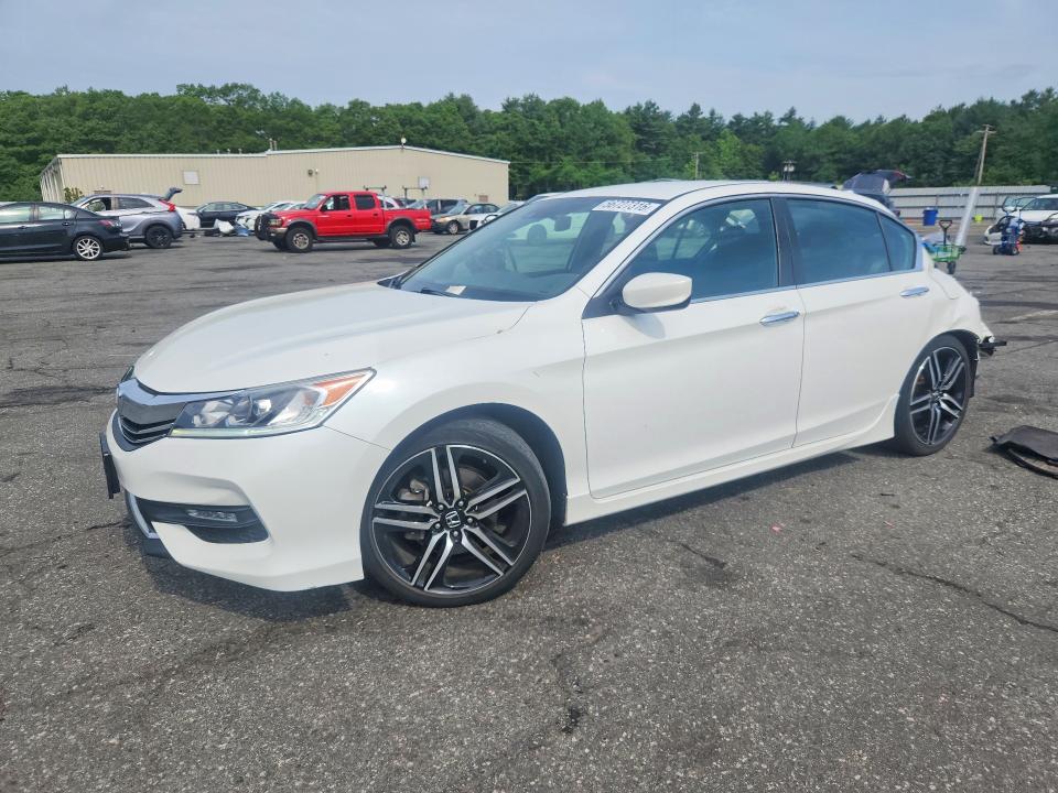 2017 Honda Accord მანქანა იყიდება აუქციონზე, vin: 1HGCR2F6XHA129560, აუქციონის ნომერი: 56727316