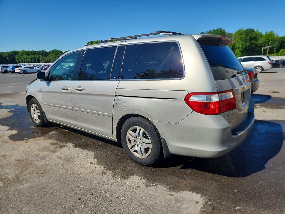 2007 Honda Odyssey მანქანა იყიდება აუქციონზე, vin: 5FNRL38677B423078, აუქციონის ნომერი: 55398226