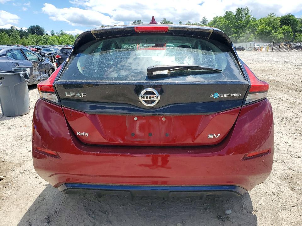 57358976 :رقم المزاد ، 1N4AZ1CP1JC315257 vin ، 2018 Nissan Leaf مزاد بيع