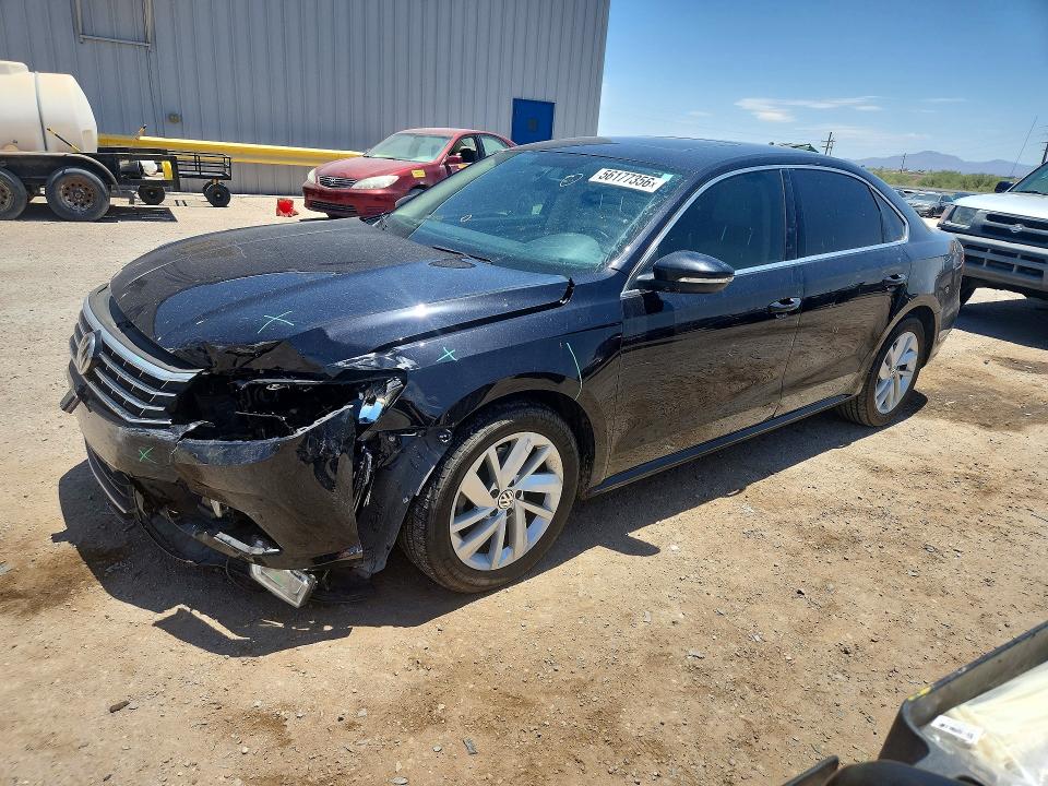 56177356 :رقم المزاد ، 1VWBA7A38JC045482 vin ، 2018 Volkswagen Passat مزاد بيع