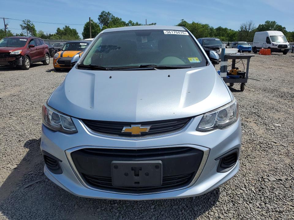 2017 Chevrolet Sonic მანქანა იყიდება აუქციონზე, vin: 1G1JD5SG2H4142816, აუქციონის ნომერი: 56170476