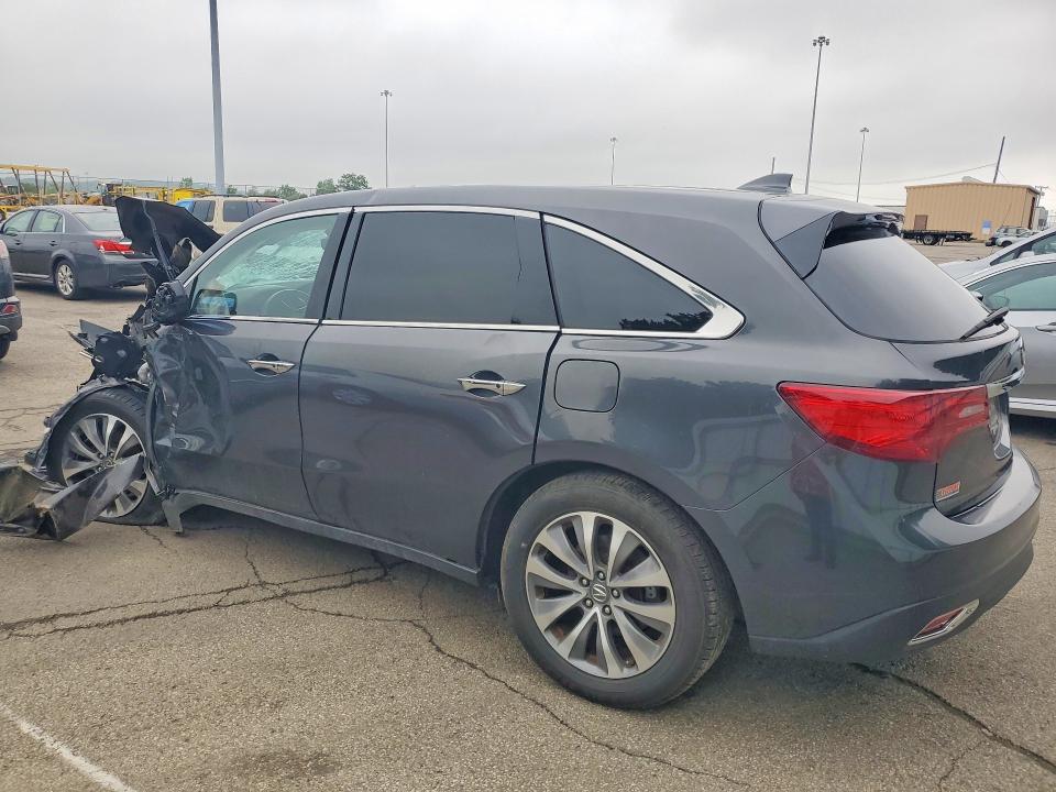 55690196 :رقم المزاد ، 5FRYD4H40GB008650 vin ، 2016 Acura Mdx مزاد بيع