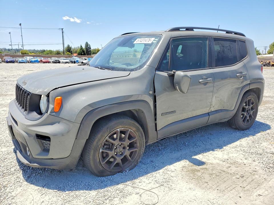2020 Jeep Renegade მანქანა იყიდება აუქციონზე, vin: ZACNJABBXLPL04892, აუქციონის ნომერი: 57431476
