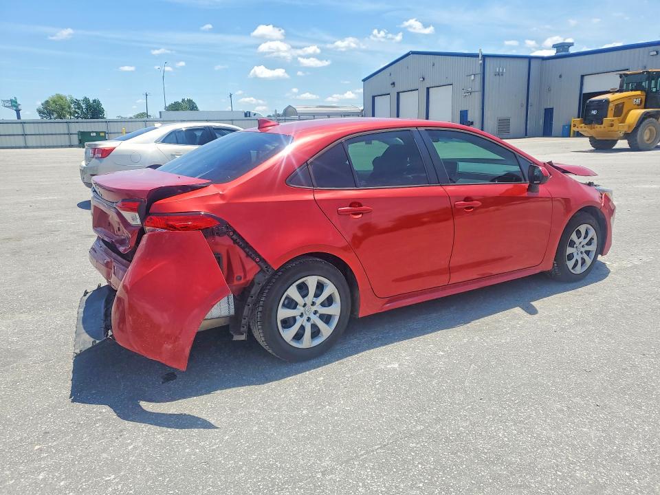 2021 Toyota Corolla მანქანა იყიდება აუქციონზე, vin: 5YFEPMAE6MP251023, აუქციონის ნომერი: 57501546