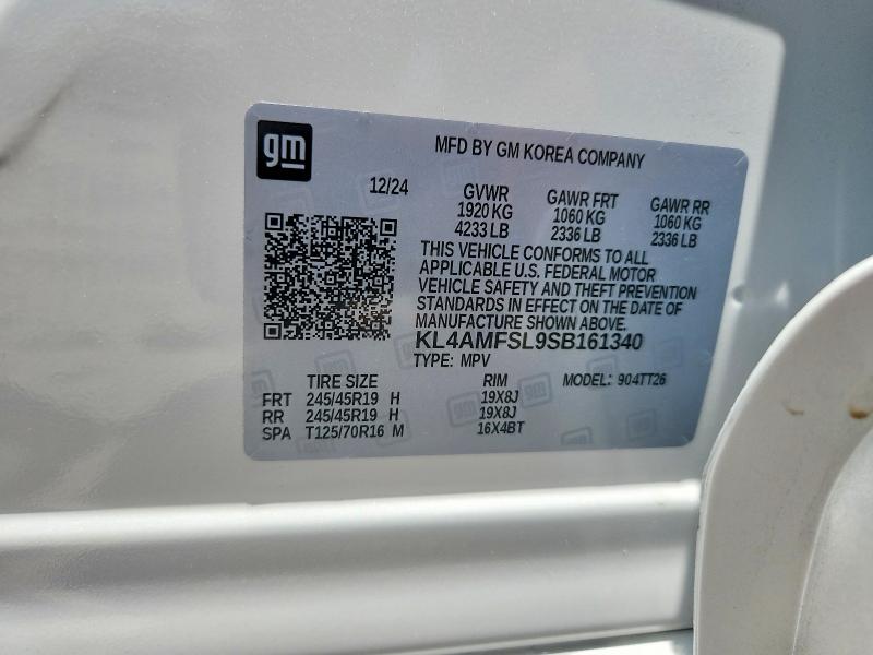 Aukcja sprzedaży 2025 Buick Encore Gx, vin: KL4AMFSL9SB161340, numer aukcji: 56778346