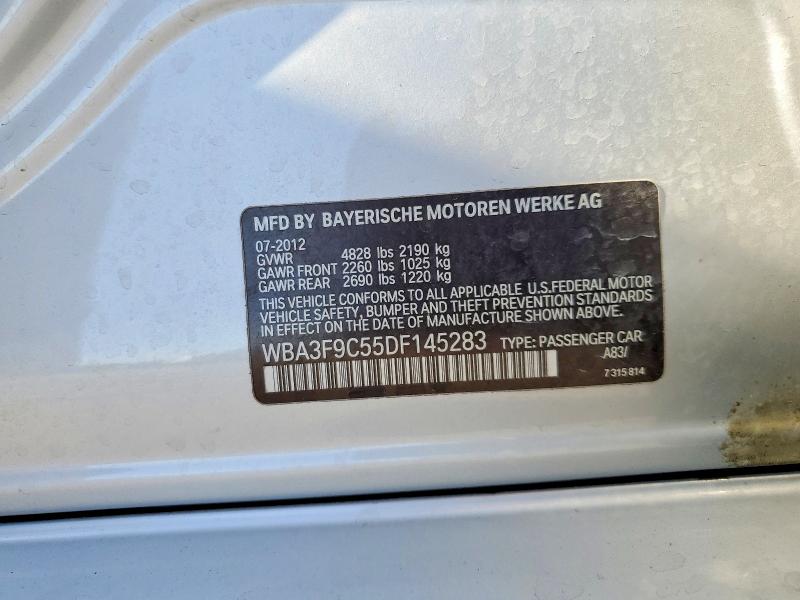 Продаж на аукціоні авто 2013 Bmw Activehybrid 3, vin: WBA3F9C55DF145283, номер лоту: 56317026