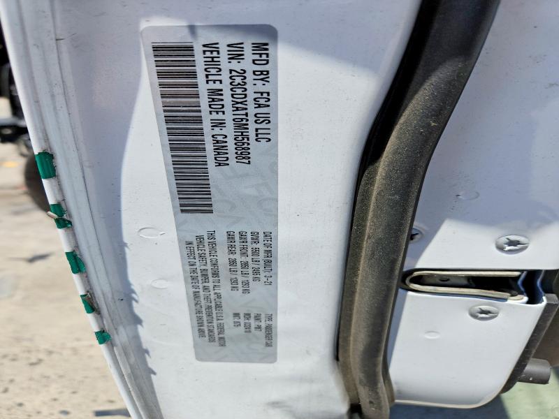 Aukcja sprzedaży 2021 Dodge Charger, vin: 2C3CDXAT6MH568987, numer aukcji: 57260586