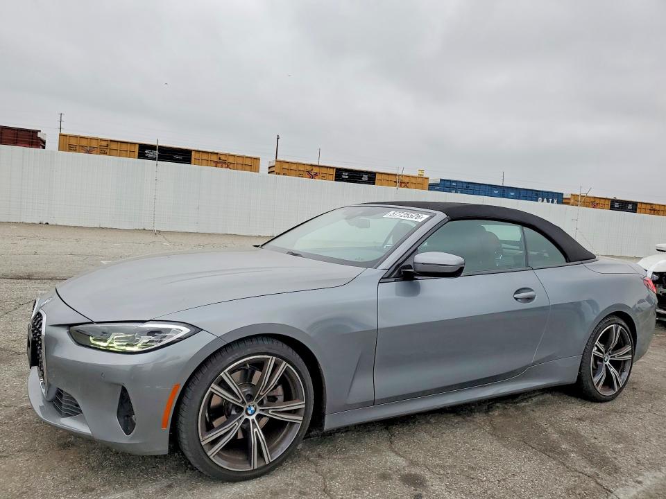 2023 Bmw 430i მანქანა იყიდება აუქციონზე, vin: WBA23AT07PCL30791, აუქციონის ნომერი: 57725526