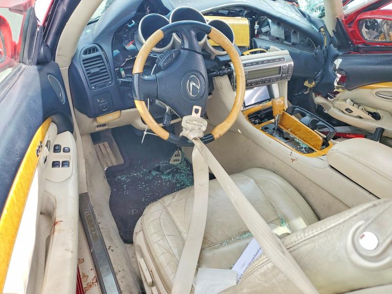 Aukcja sprzedaży 2005 Lexus Sc, vin: JTHFN48Y350064293, numer aukcji: 57544306