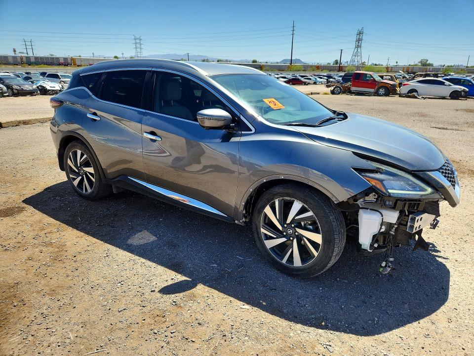 2022 Nissan Murano მანქანა იყიდება აუქციონზე, vin: 5N1AZ2CJXNC106953, აუქციონის ნომერი: 85605745