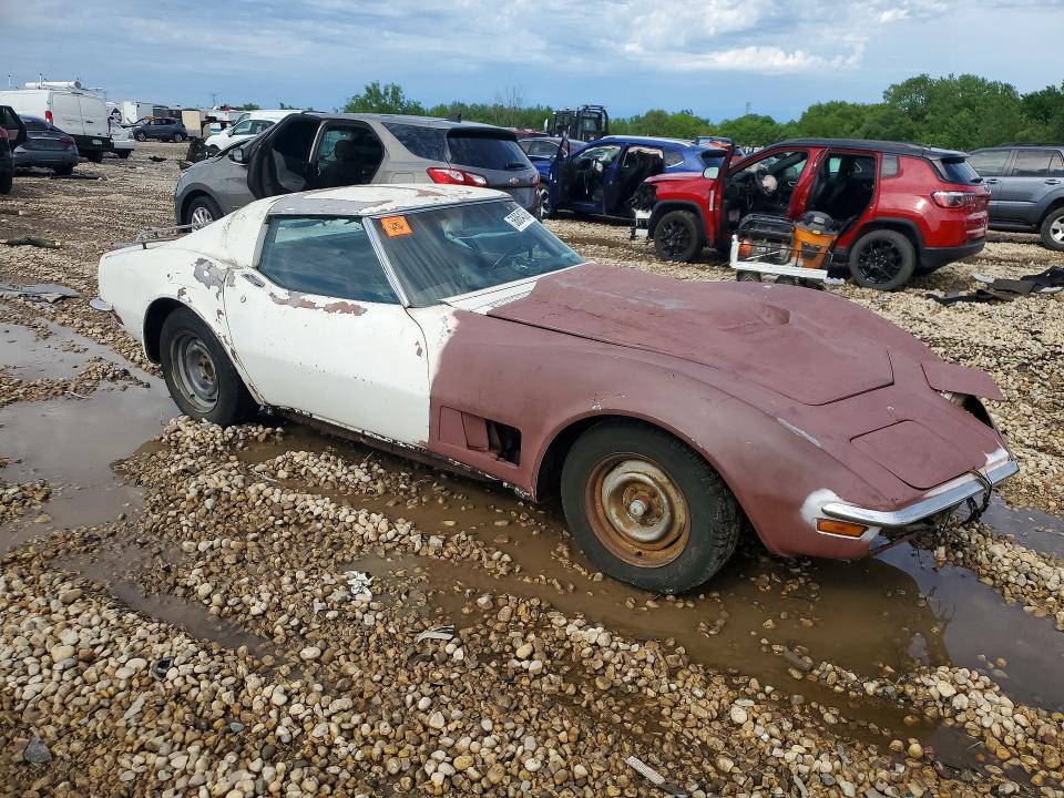 Продаж на аукціоні авто 1970 Chevrolet Corvette, vin: 194370S408370, номер лоту: 56864306