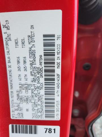 Продаж на аукціоні авто 2019 Toyota Tacoma, vin: 3TMCZ5AN3KM257972, номер лоту: 57000426