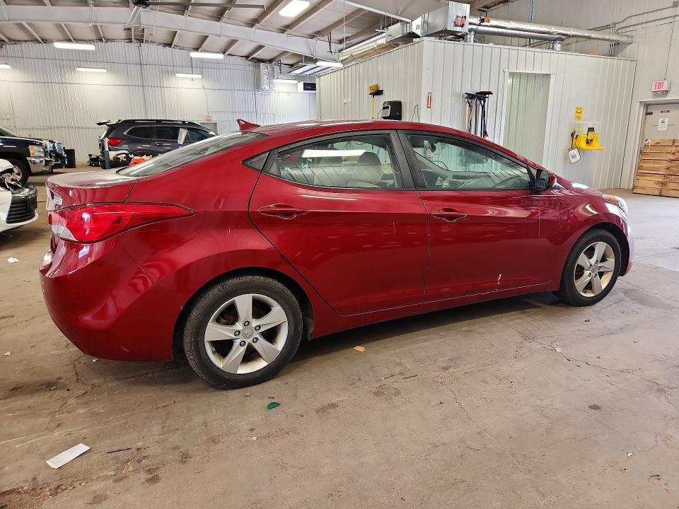57964216 :رقم المزاد ، KMHDH4AE2CU420282 vin ، 2012 Hyundai Elantra مزاد بيع