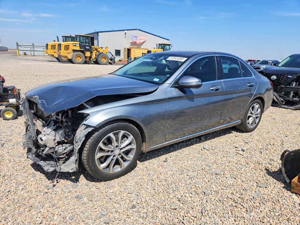 2017 Mercedes-benz C მანქანა იყიდება აუქციონზე, vin: 55SWF4JBXHU204073, აუქციონის ნომერი: 57042086