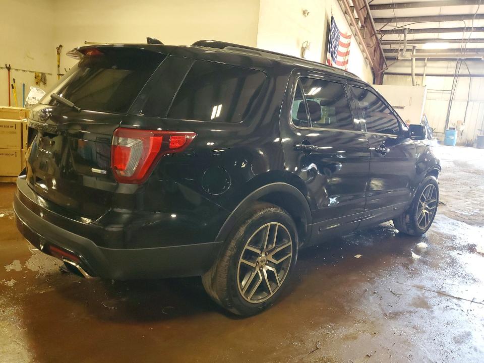 58277606 :رقم المزاد ، 1FM5K8GT3HGA80620 vin ، 2017 Ford Explorer مزاد بيع
