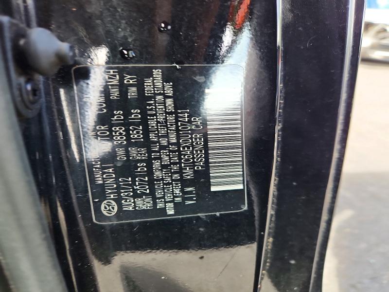 58821686 :رقم المزاد ، KMHTC6AEXDU107441 vin ، 2013 Hyundai Veloster مزاد بيع