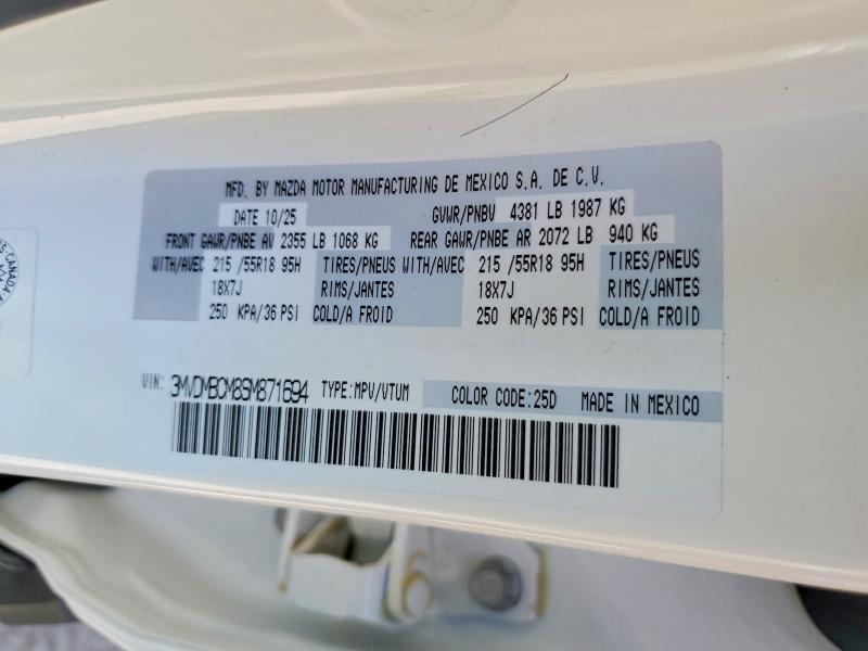 Продажа на аукционе авто 2025 Mazda Cx-30, vin: 3MVDMBCM8SM871694, номер лота: 56284796