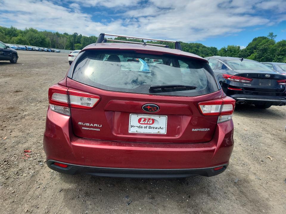 2019 Subaru Impreza მანქანა იყიდება აუქციონზე, vin: 4S3GTAB61K3744172, აუქციონის ნომერი: 57091656