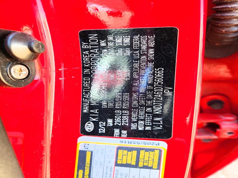 2013 Kia Soul მანქანა იყიდება აუქციონზე, vin: KNDJT2A61D7560665, აუქციონის ნომერი: 56254646