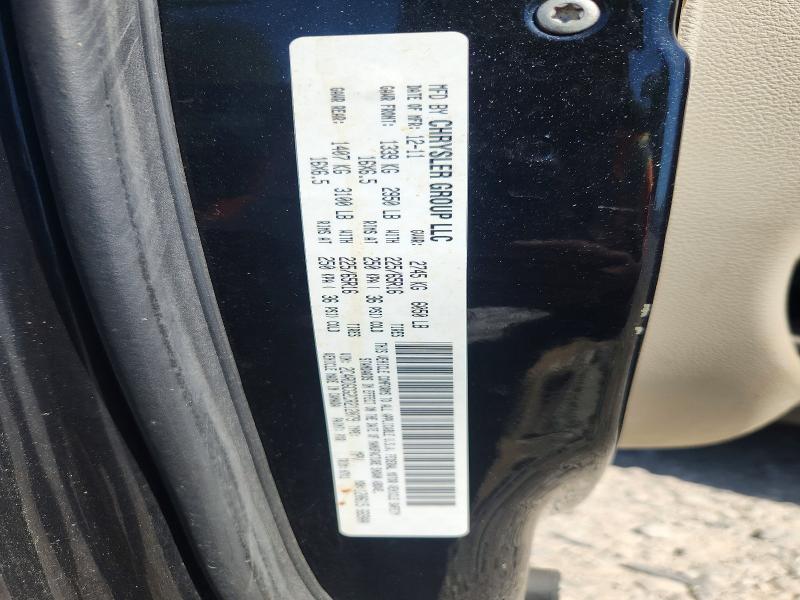 55805466 :رقم المزاد ، 2C4RDGCG2CR212079 vin ، 2012 Dodge Grand Caravan مزاد بيع