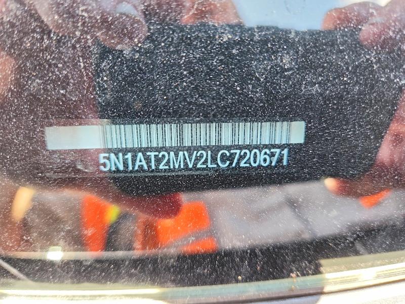 2020 Nissan Rogue მანქანა იყიდება აუქციონზე, vin: 5N1AT2MV2LC720671, აუქციონის ნომერი: 58866176