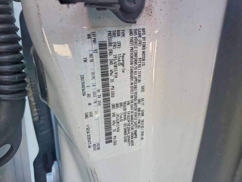 Продажа на аукционе авто 2017 Ford Focus, vin: 1FADP3E28HL256671, номер лота: 55943666