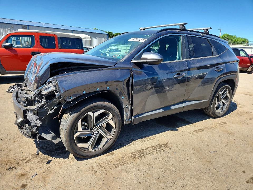 56114236 :رقم المزاد ، 5NMJCCAE2NH050722 vin ، 2022 Hyundai Tucson مزاد بيع