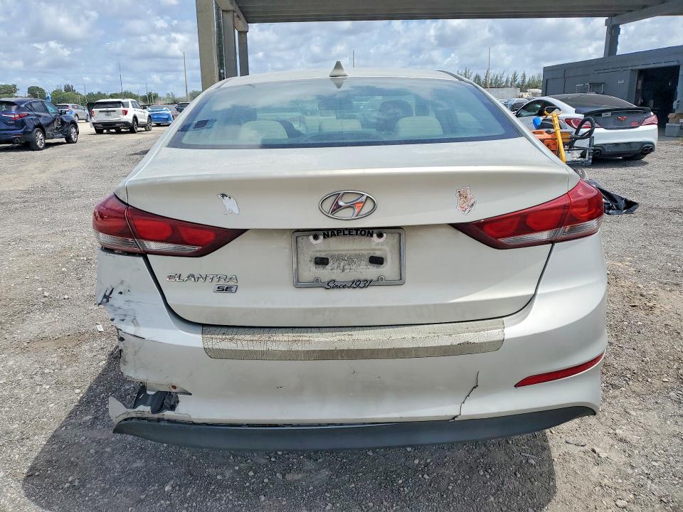 Продажа на аукционе авто 2017 Hyundai Elantra, vin: KMHD74LF1HU395536, номер лота: 56976006