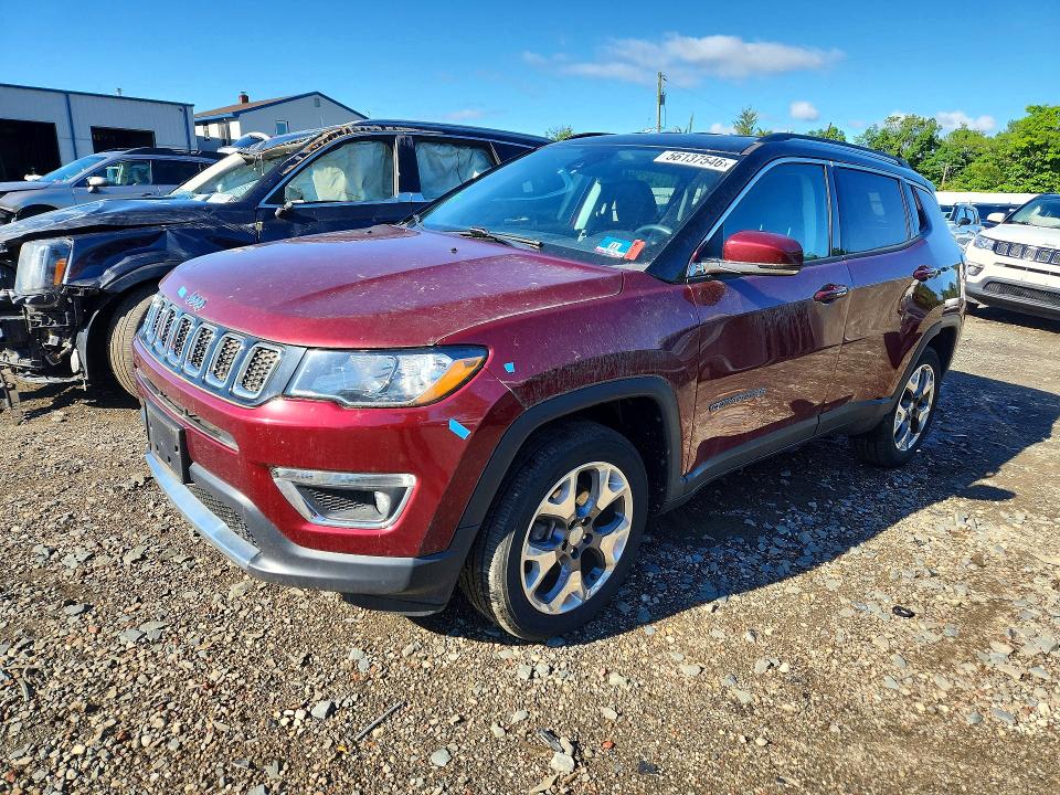 Aukcja sprzedaży 2021 Jeep Compass, vin: 3C4NJDCB3MT538000, numer aukcji: 56137546