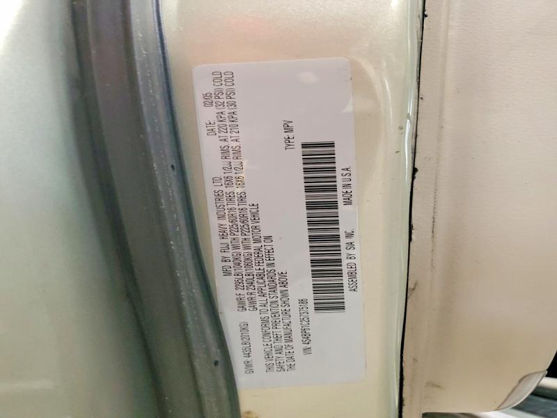 2005 Subaru Legacy მანქანა იყიდება აუქციონზე, vin: 4S4BP61C257375186, აუქციონის ნომერი: 58838266
