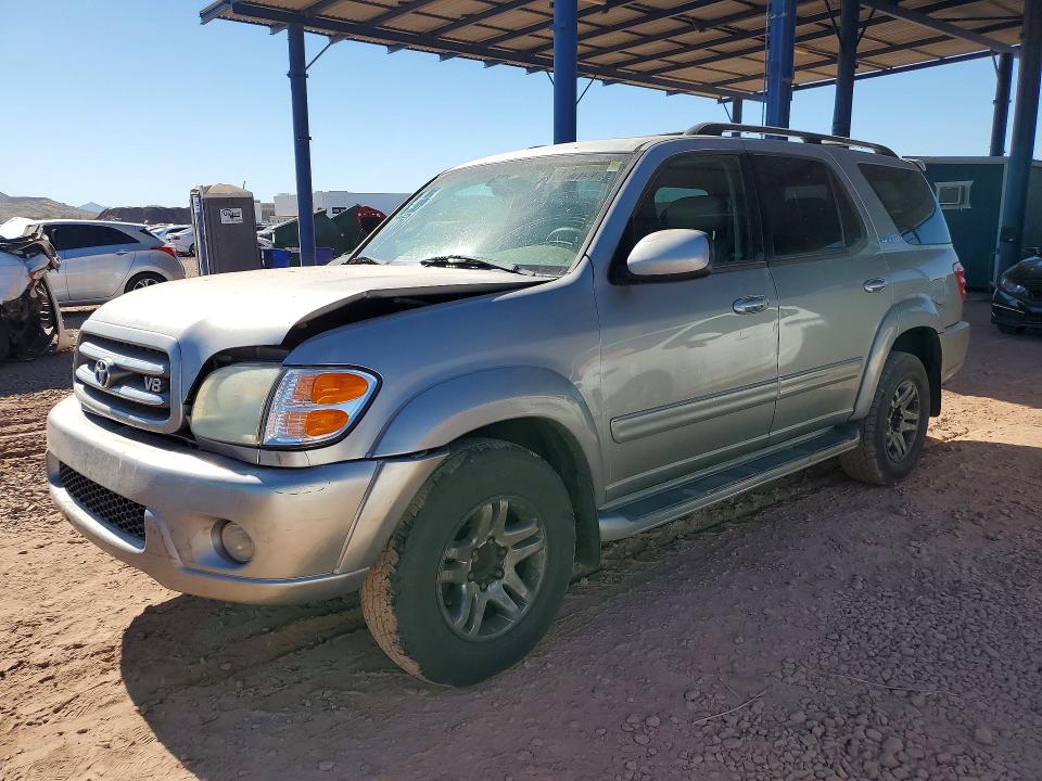 2003 Toyota Sequoia მანქანა იყიდება აუქციონზე, vin: 5TDZT38A03S155677, აუქციონის ნომერი: 56687506