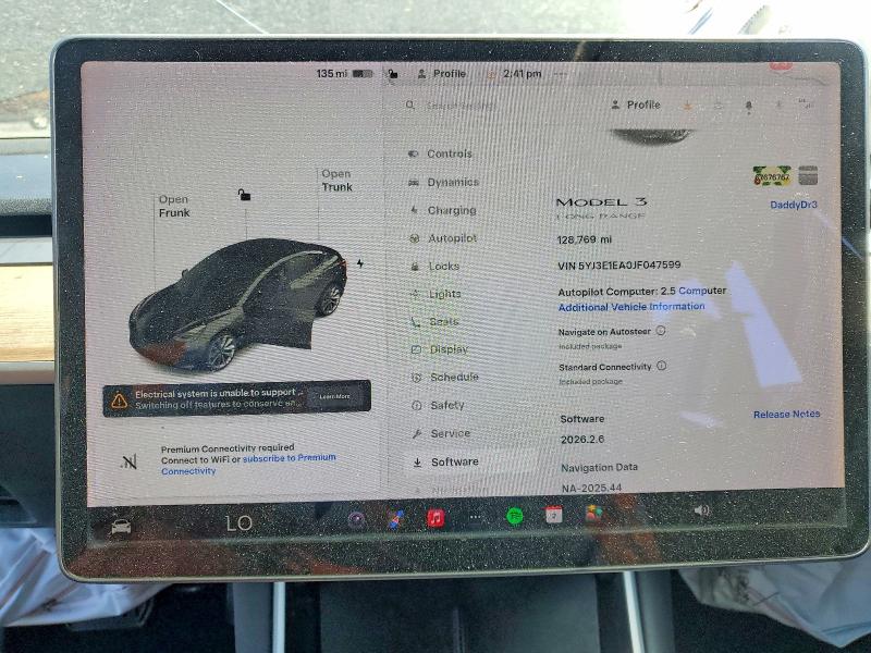 Продаж на аукціоні авто 2018 Tesla Model 3, vin: 5YJ3E1EA0JF047599, номер лоту: 55930836