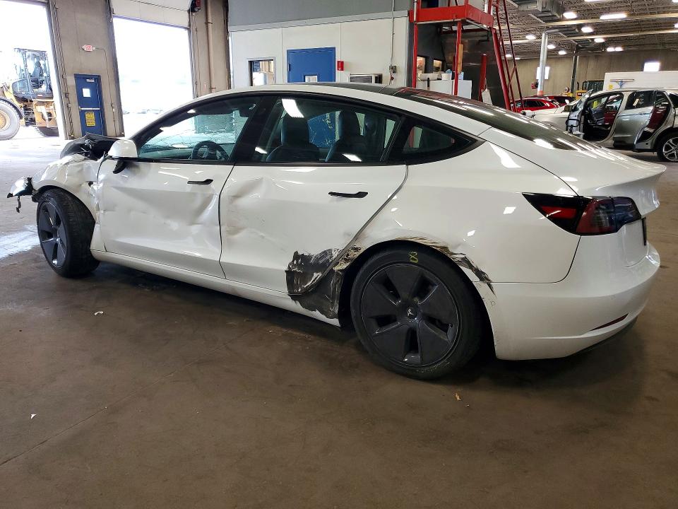 2022 Tesla Model 3 მანქანა იყიდება აუქციონზე, vin: 5YJ3E1EB1NF195808, აუქციონის ნომერი: 56263976