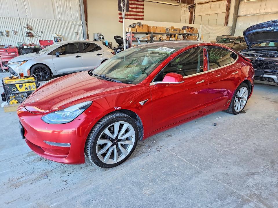 Продажа на аукционе авто 2018 Tesla Model 3, vin: 5YJ3E1EA4JF007994, номер лота: 56833336