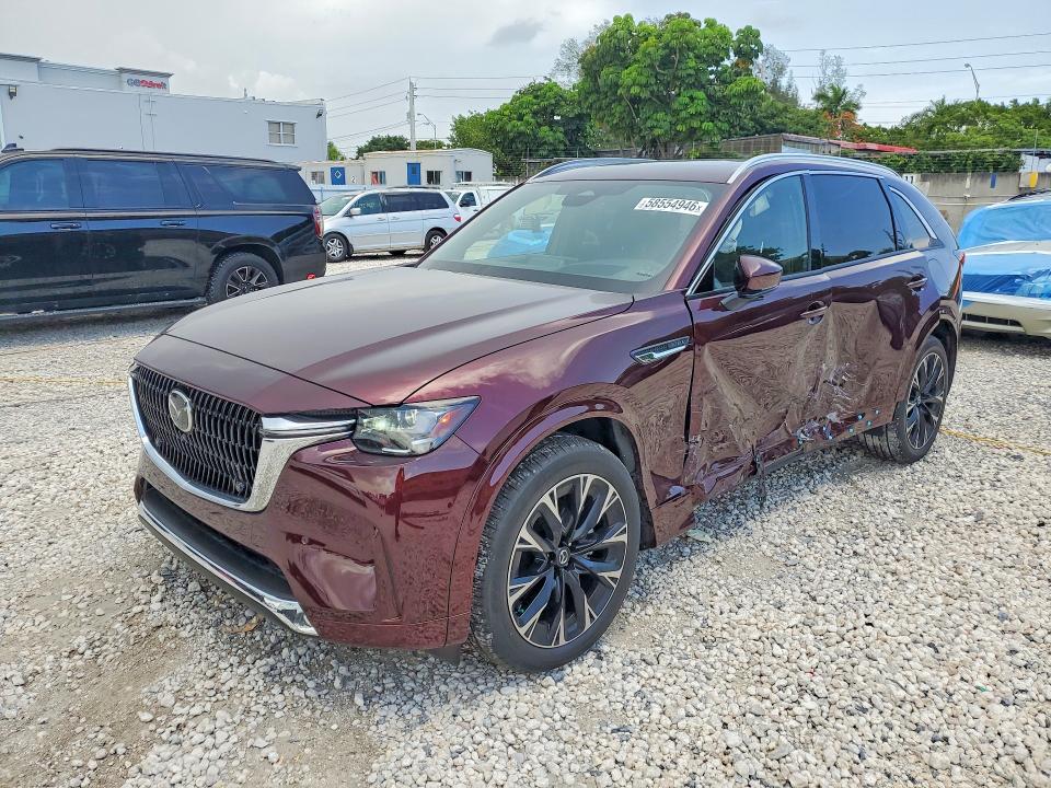 58554946 :رقم المزاد ، JM3KKEHC6T1374147 vin ، 2026 Mazda Cx-90 مزاد بيع
