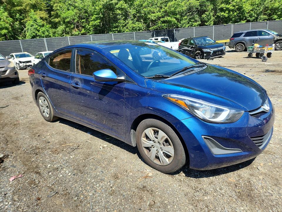Aukcja sprzedaży 2016 Hyundai Elantra, vin: 5NPDH4AE9GH760601, numer aukcji: 58743036