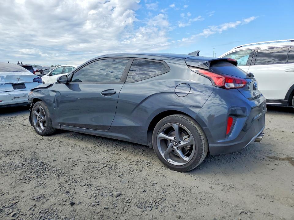 2020 Hyundai Veloster მანქანა იყიდება აუქციონზე, vin: KMHTG6AF2LU027241, აუქციონის ნომერი: 59017006