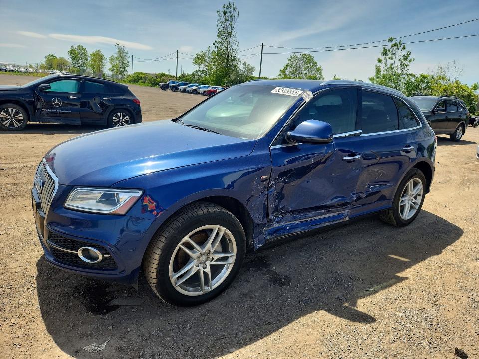 Продажа на аукционе авто 2017 Audi Q5, vin: WA1M2AFP9HA024738, номер лота: 55929966