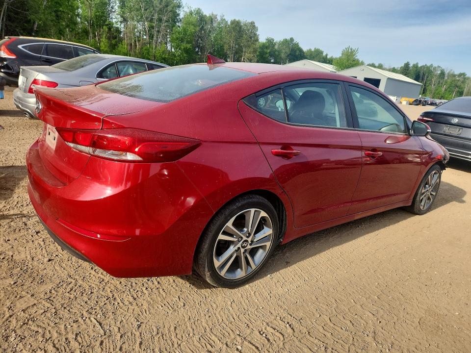 54205516 :رقم المزاد ، KMHD84LF8JU484619 vin ، 2018 Hyundai Elantra مزاد بيع