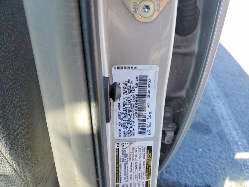 Aukcja sprzedaży 2008 Toyota Corolla, vin: 1NXBR32E88Z988329, numer aukcji: 56802986