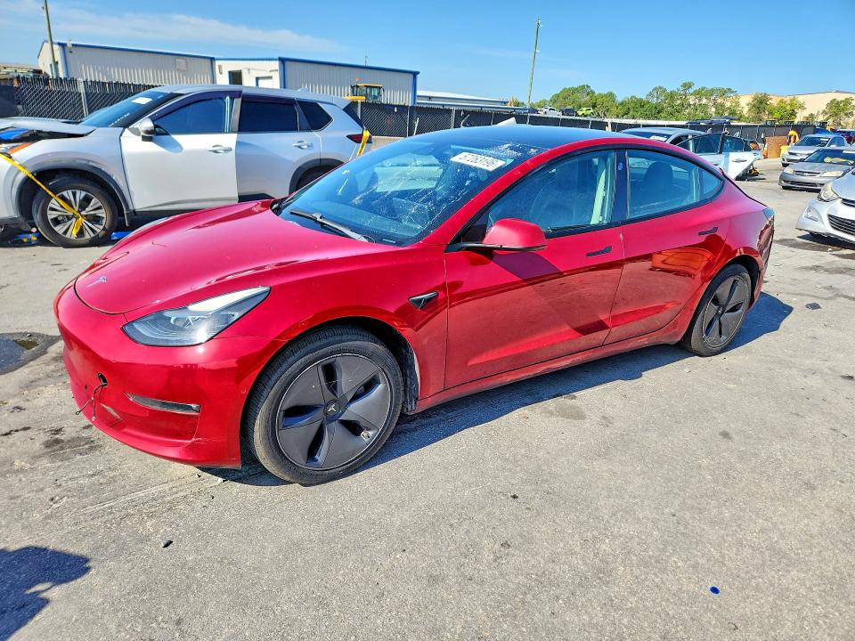Auction sale of the 2021 Tesla Model 3, vin: 5YJ3E1EBXMF902886, lot number: 57263196